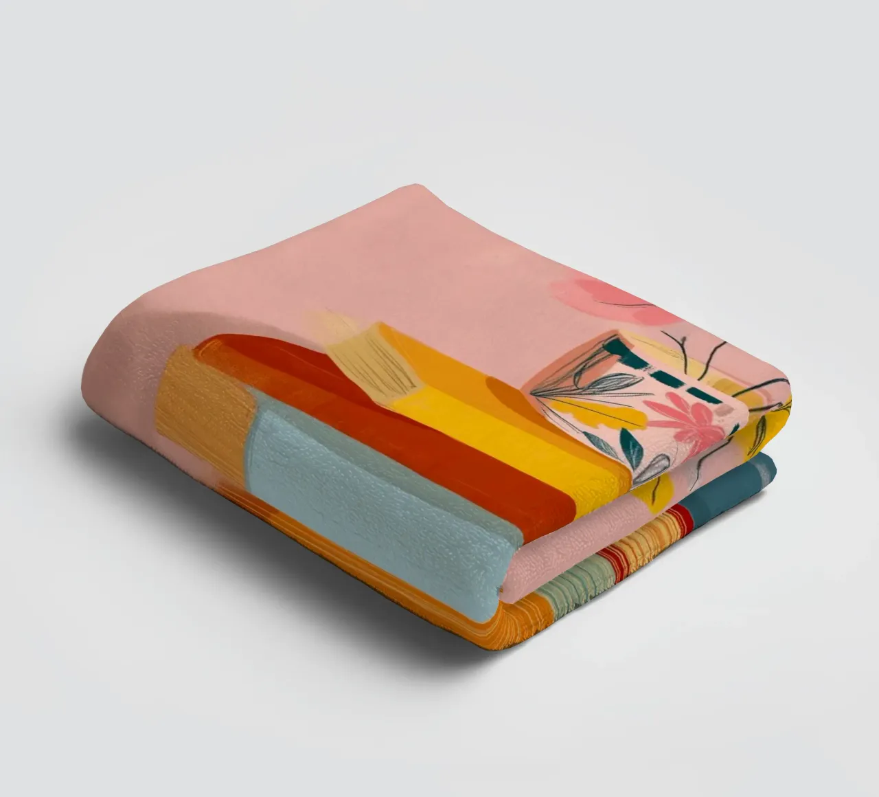 In Bloom Between the Lines asciugamano da bagno da Clara August