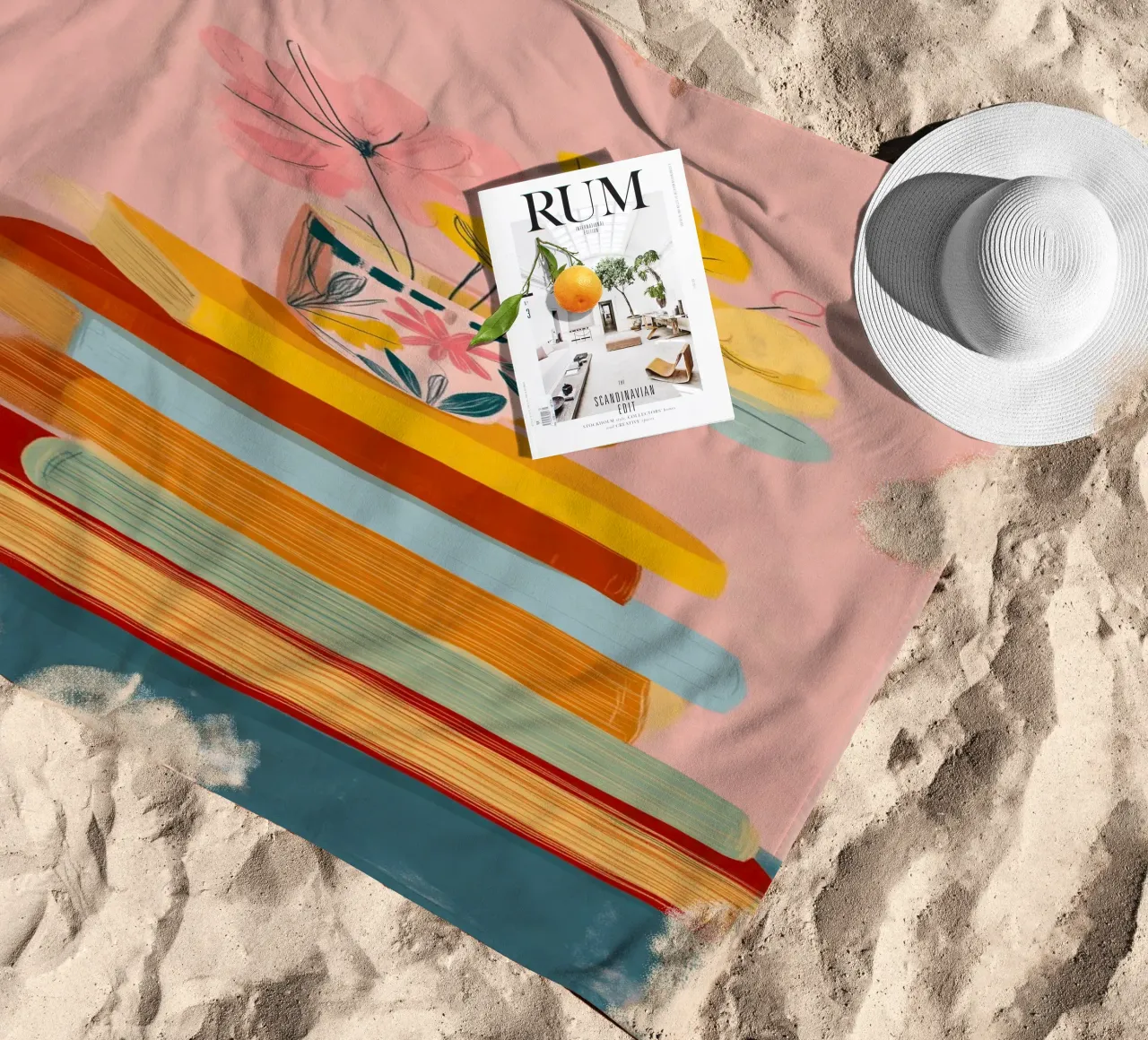 In Bloom Between the Lines telo mare da Clara August