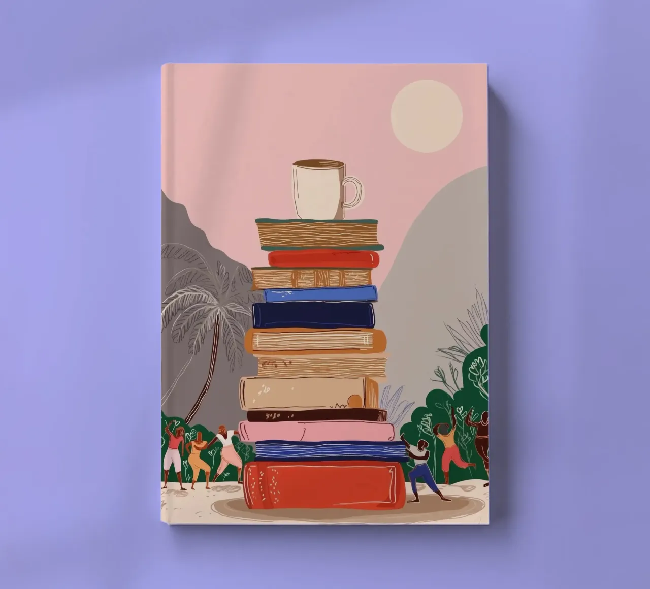 The Book Tower notebook by Clara August