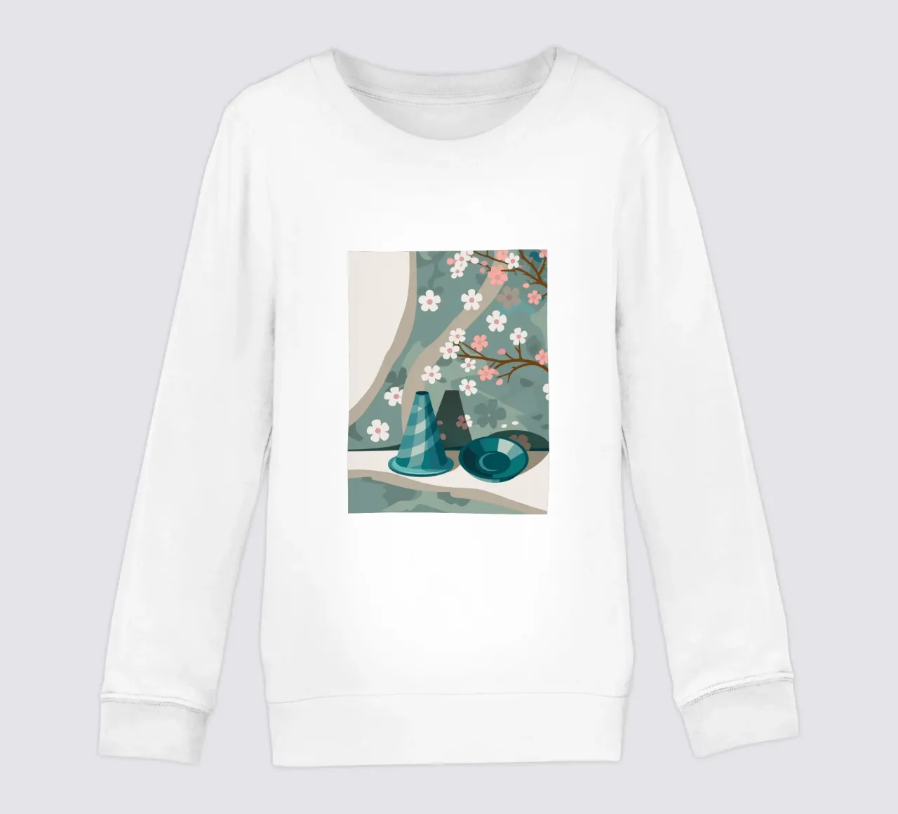 Ramoscello di fiori felpa bambino da HAPPY SHOP