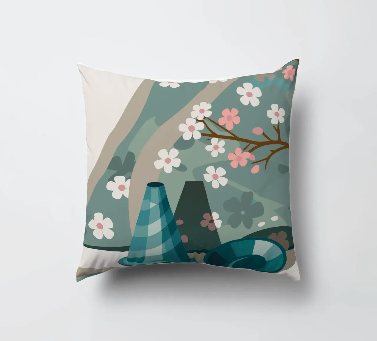 Ramoscello di fiori cuscino da HAPPY SHOP