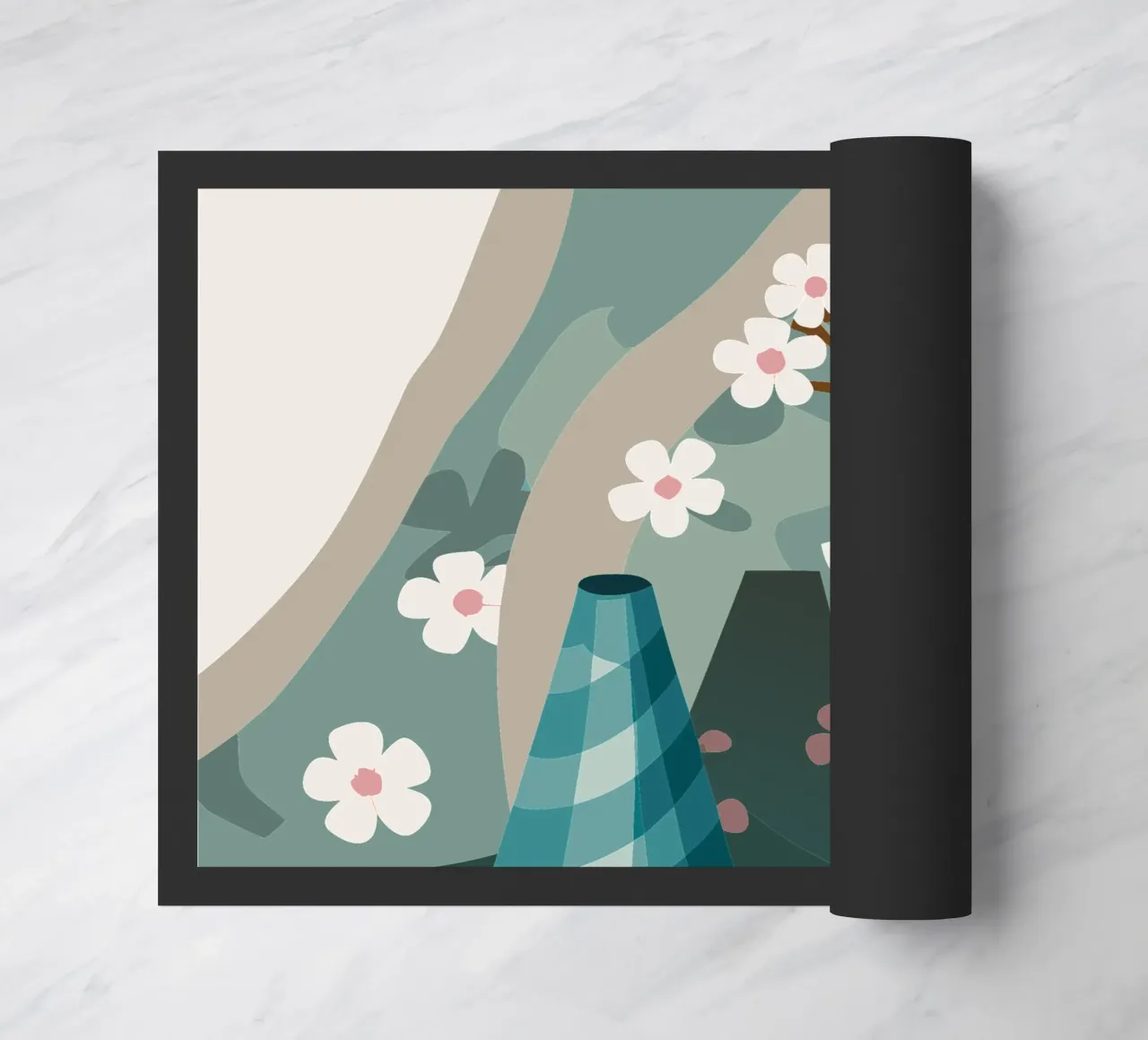 Ramoscello di fiori zerbino da HAPPY SHOP