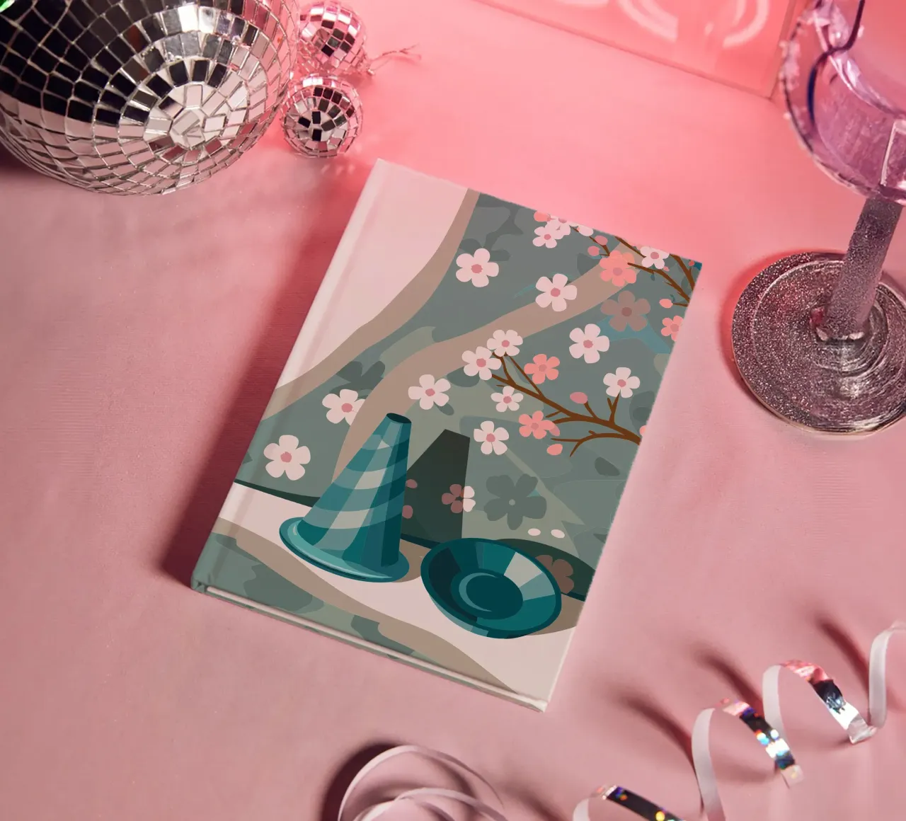 Flower Twig notebook by HAPPY SHOP