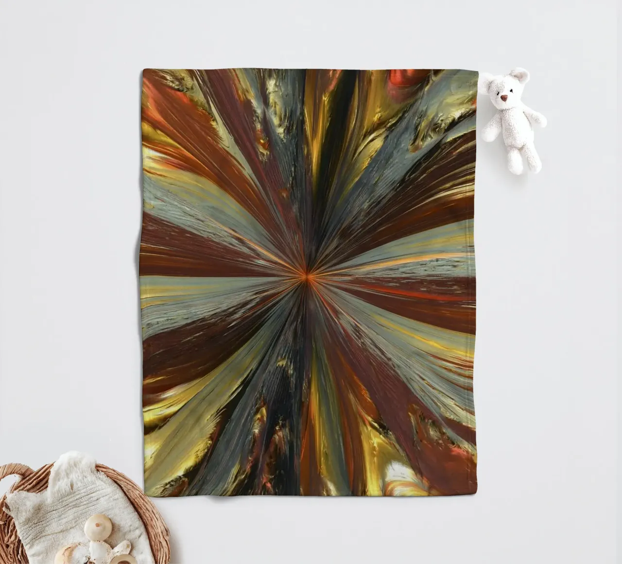 Shine fleecedeken van Kydonion.Art