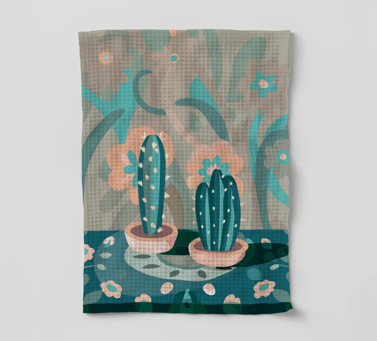 Vaso di cactus canovaccio da cucina da HAPPY SHOP