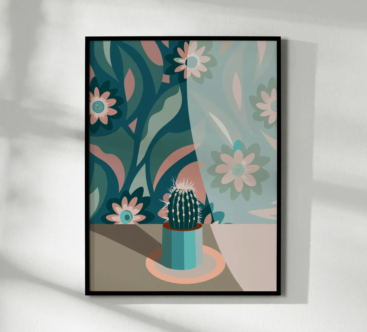 Vaso di cactus carta hahnemühle da HAPPY SHOP