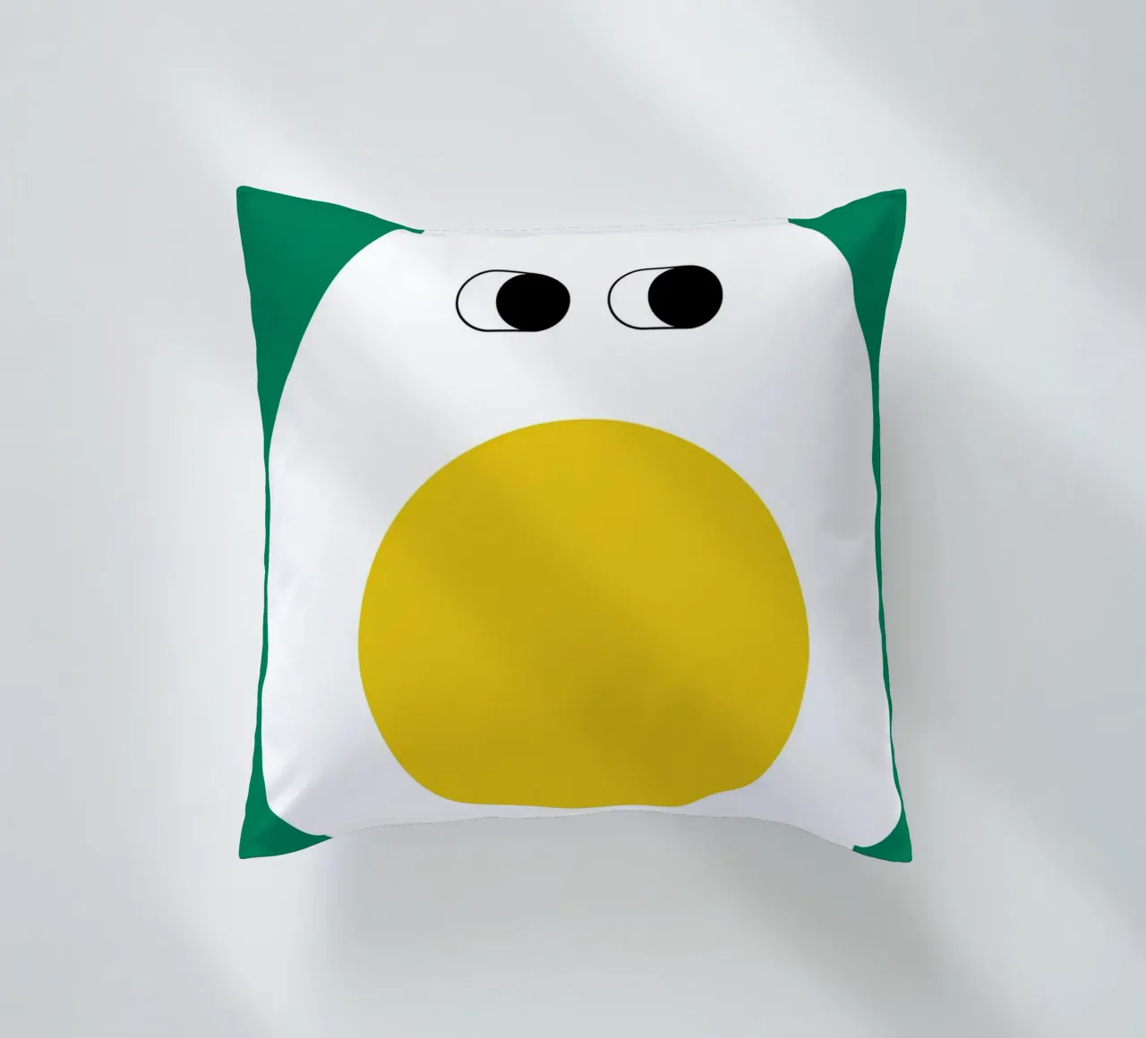 Egg Bauhaus Eye decorative cushion by Family Bauhaus Art