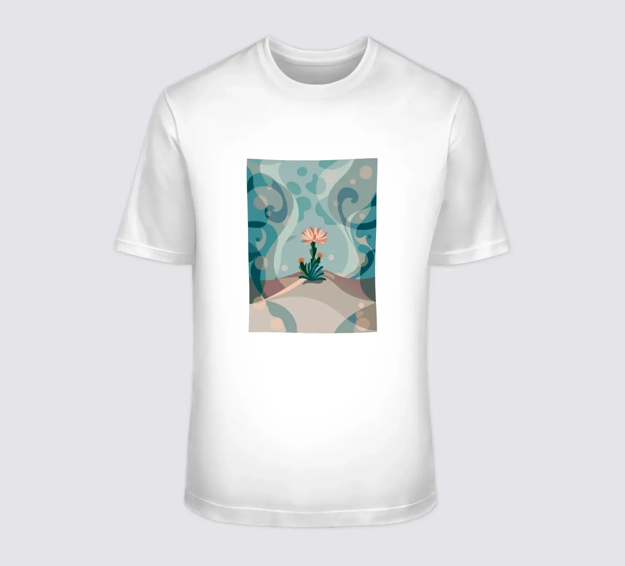Piante di cactus da fiore t-shirt da HAPPY SHOP