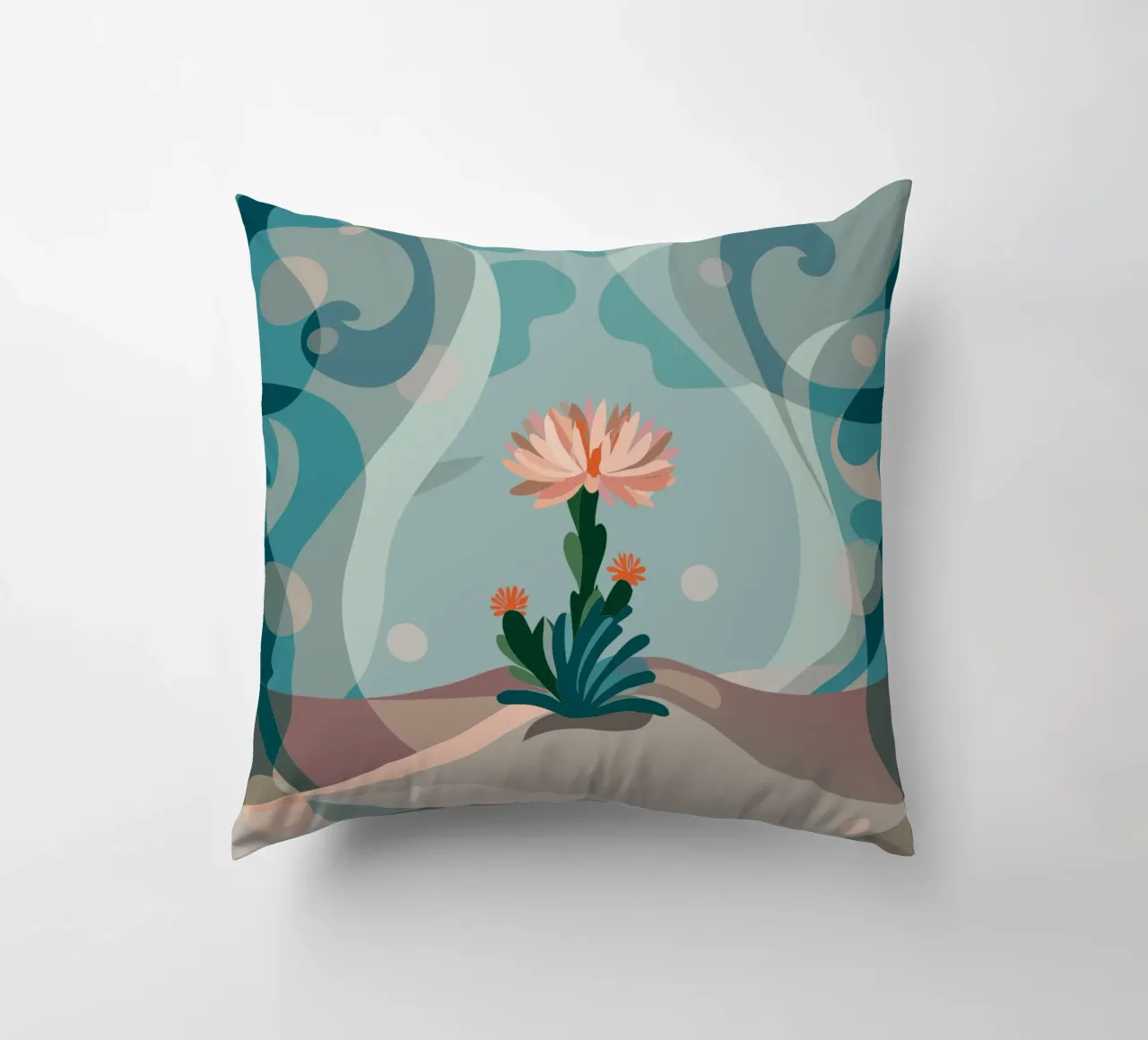 Piante di cactus da fiore cuscino da HAPPY SHOP
