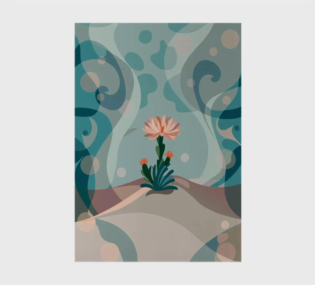 Piante di cactus da fiore diario da HAPPY SHOP