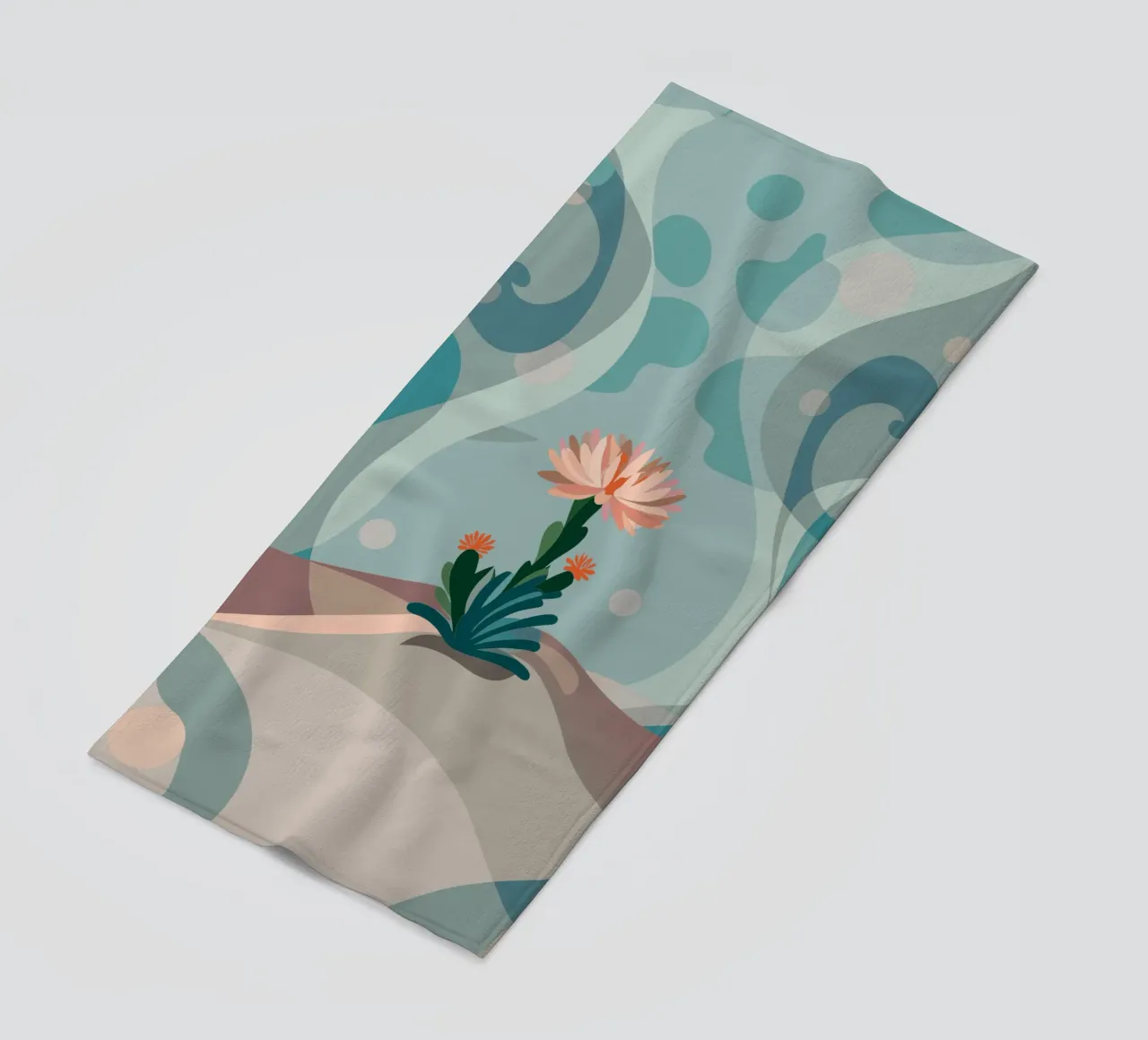 Piante di cactus da fiore telo mare da HAPPY SHOP