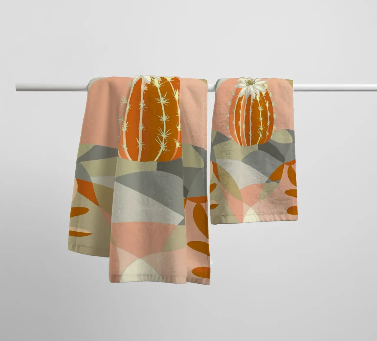Piante di cactus asciugamano da bagno da HAPPY SHOP