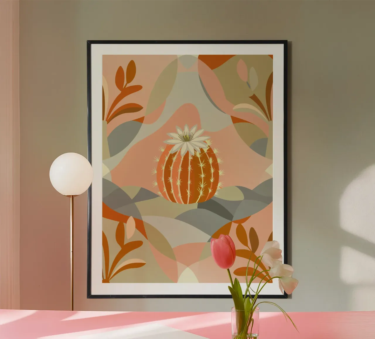 Piante di cactus carta hahnemühle da HAPPY SHOP