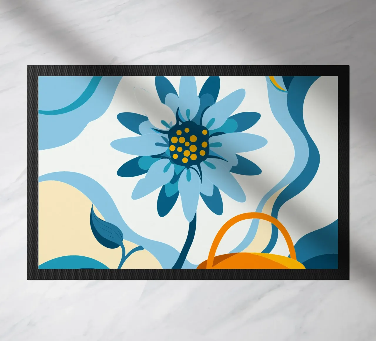 Fiori e mele zerbino da HAPPY SHOP