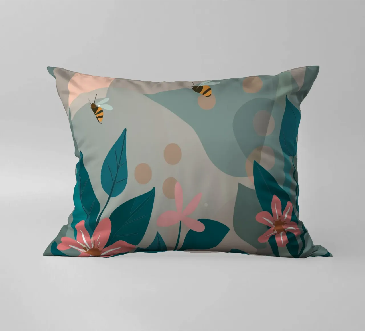 Fiori e api cuscino da HAPPY SHOP