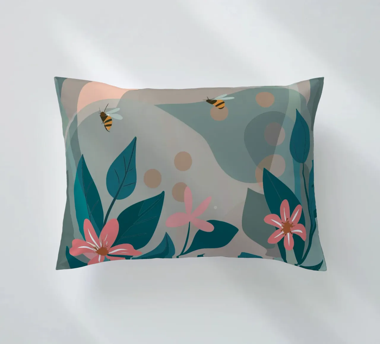 Fiori e api cuscino da HAPPY SHOP