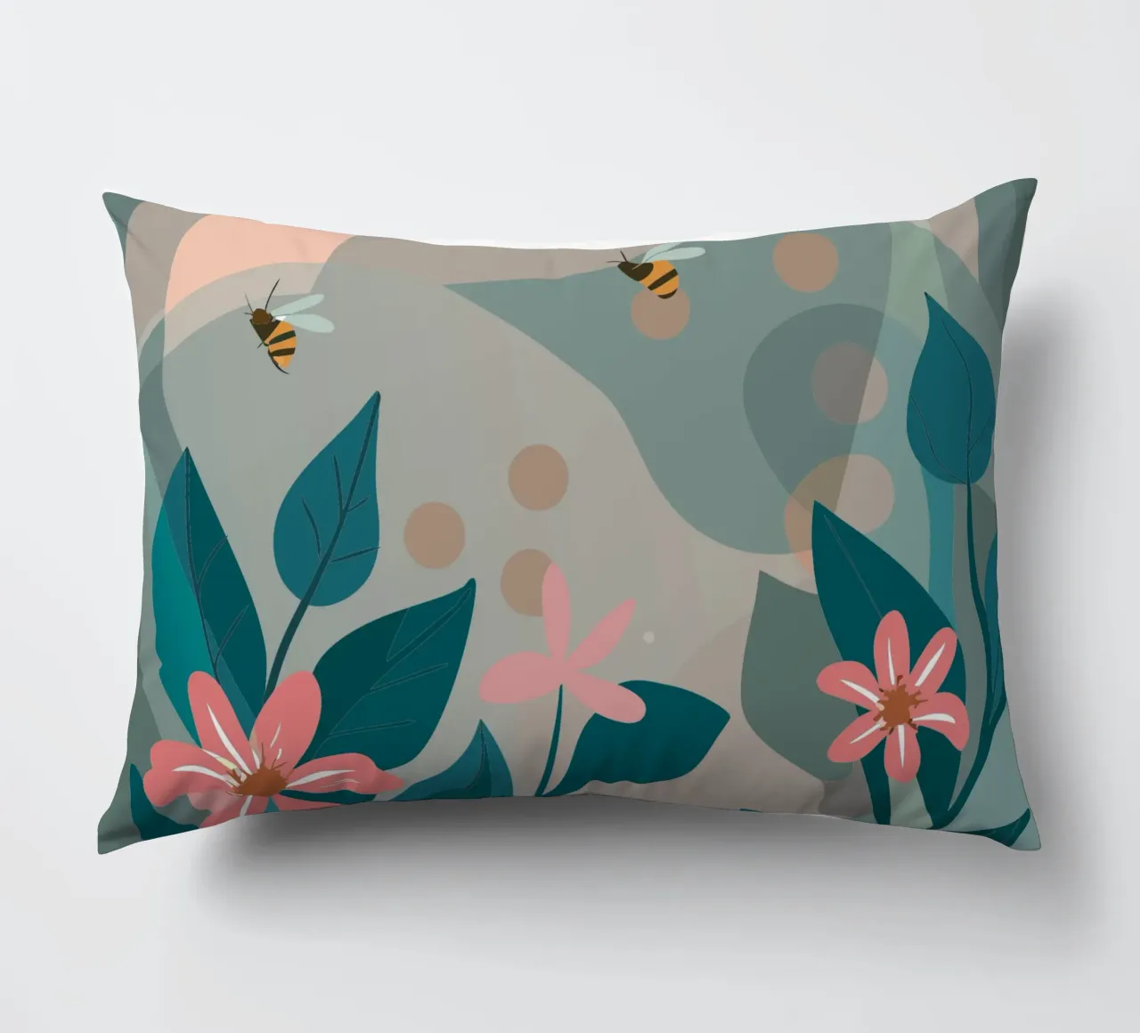 Fiori e api cuscino da HAPPY SHOP