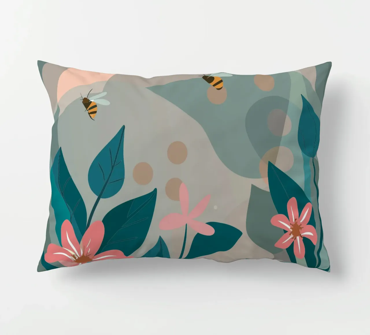 Fiori e api cuscino da HAPPY SHOP