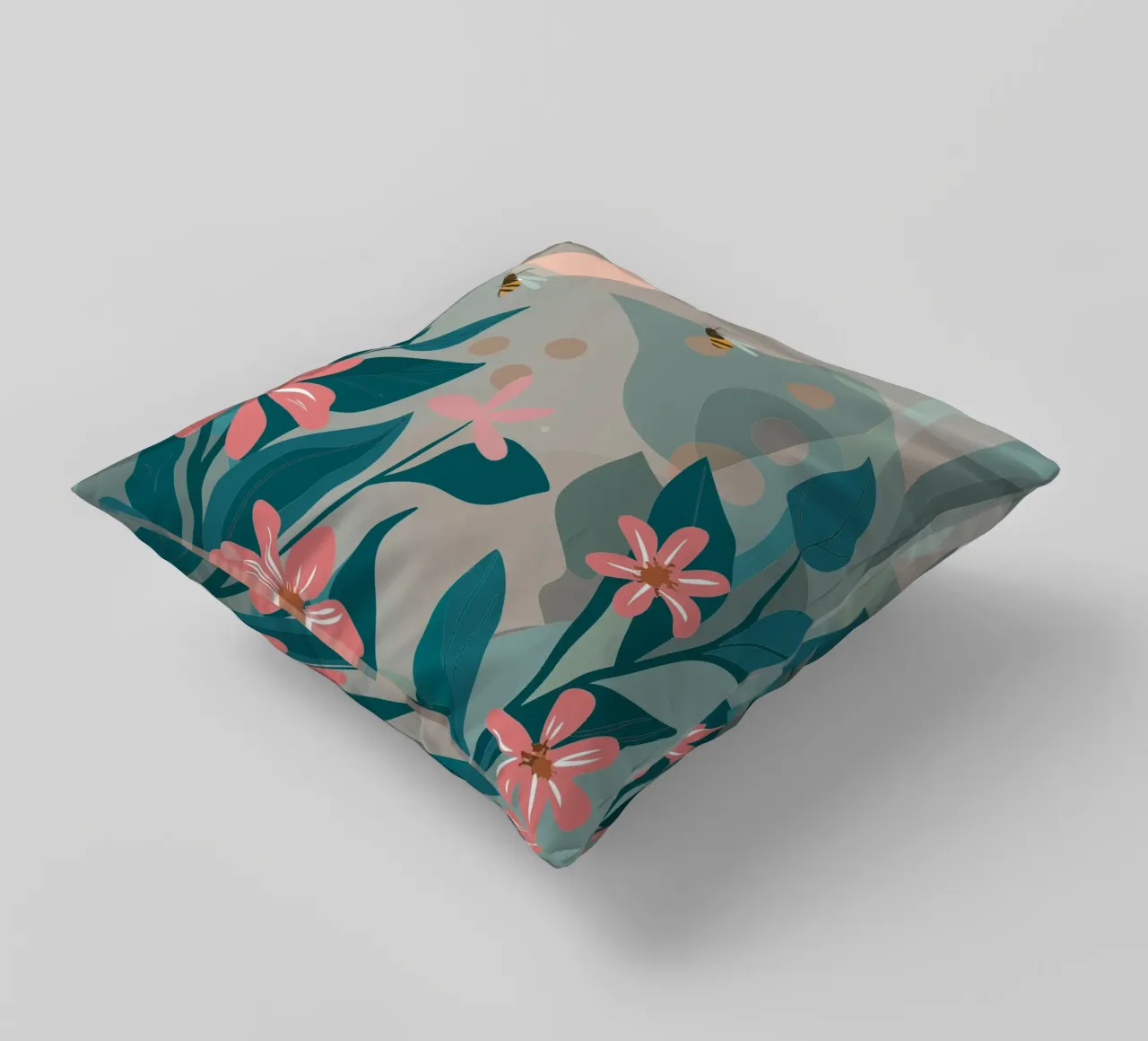 Fiori e api cuscino da HAPPY SHOP