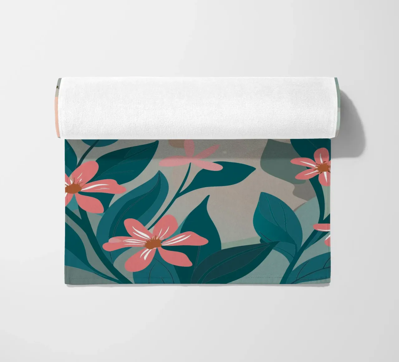 Fiori e api telo mare da HAPPY SHOP