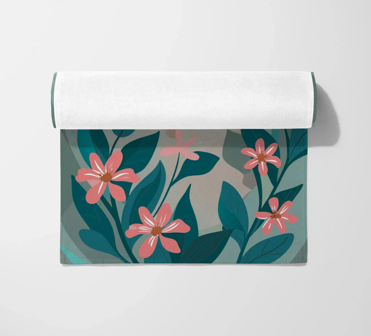 Fiori e api telo mare da HAPPY SHOP