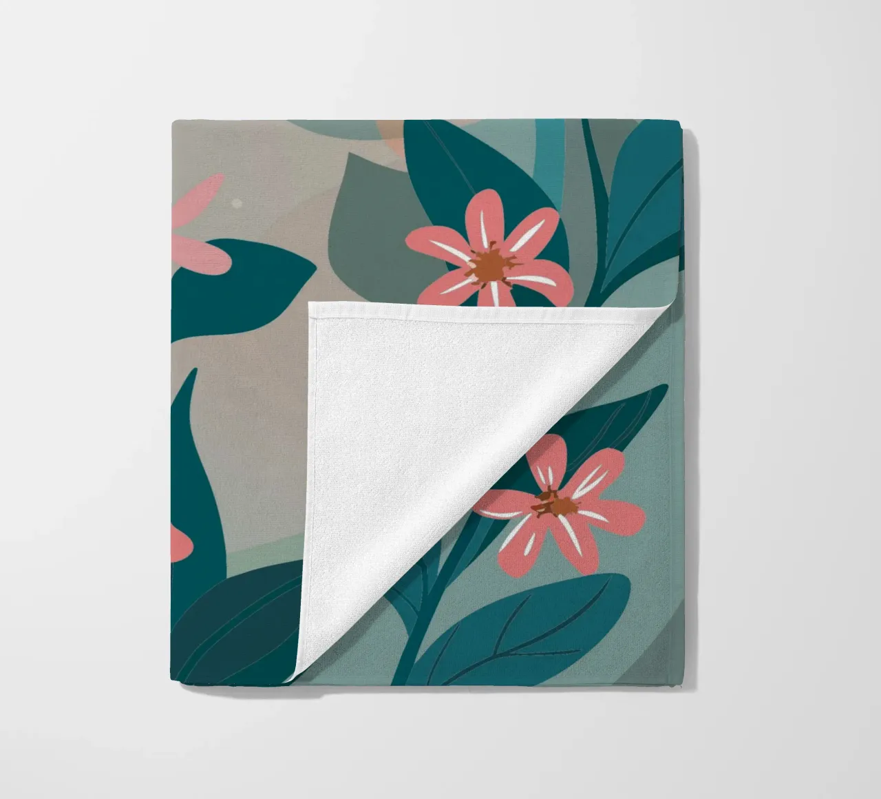 Fiori e api telo mare da HAPPY SHOP