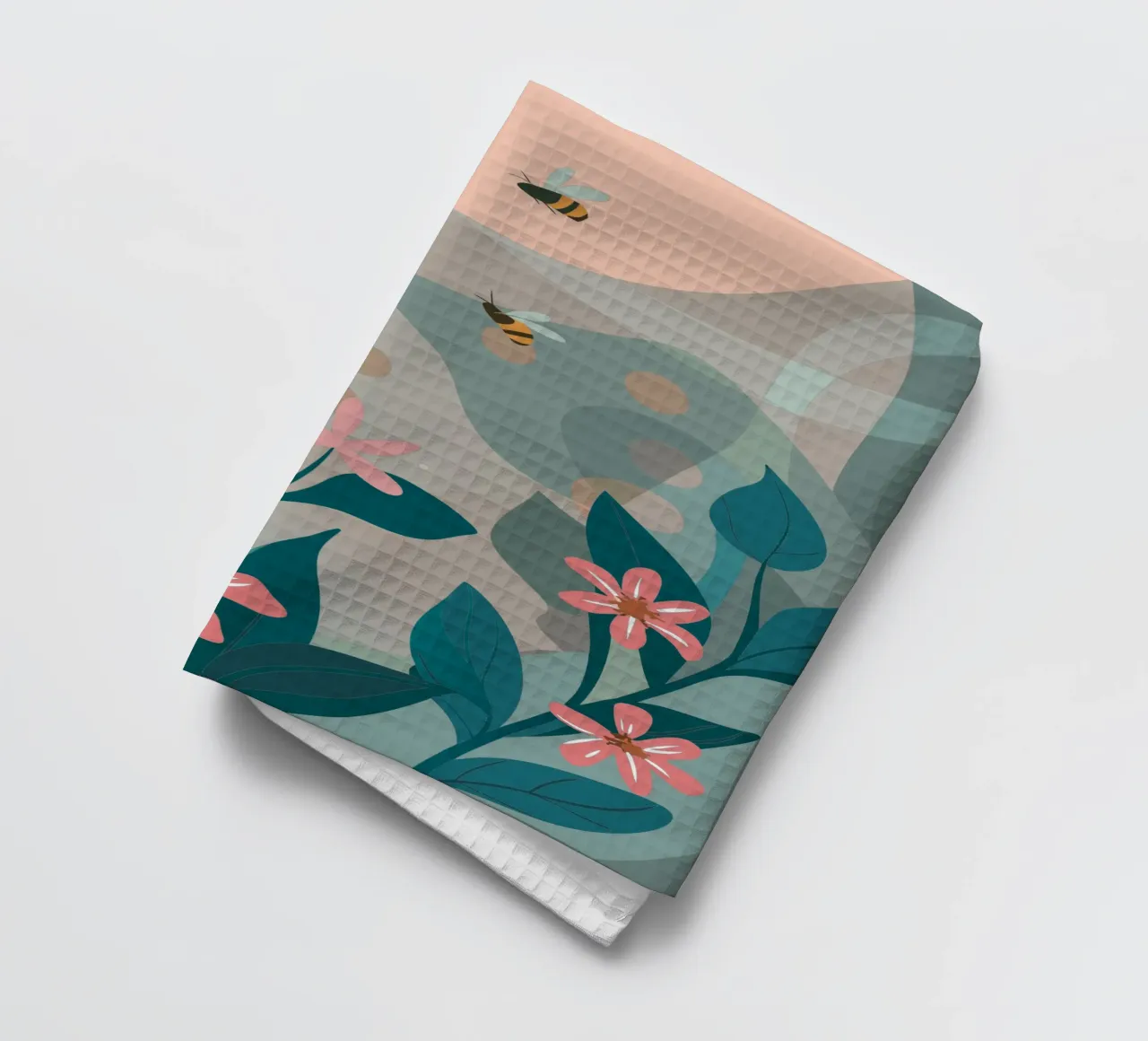 Fiori e api canovaccio da cucina da HAPPY SHOP