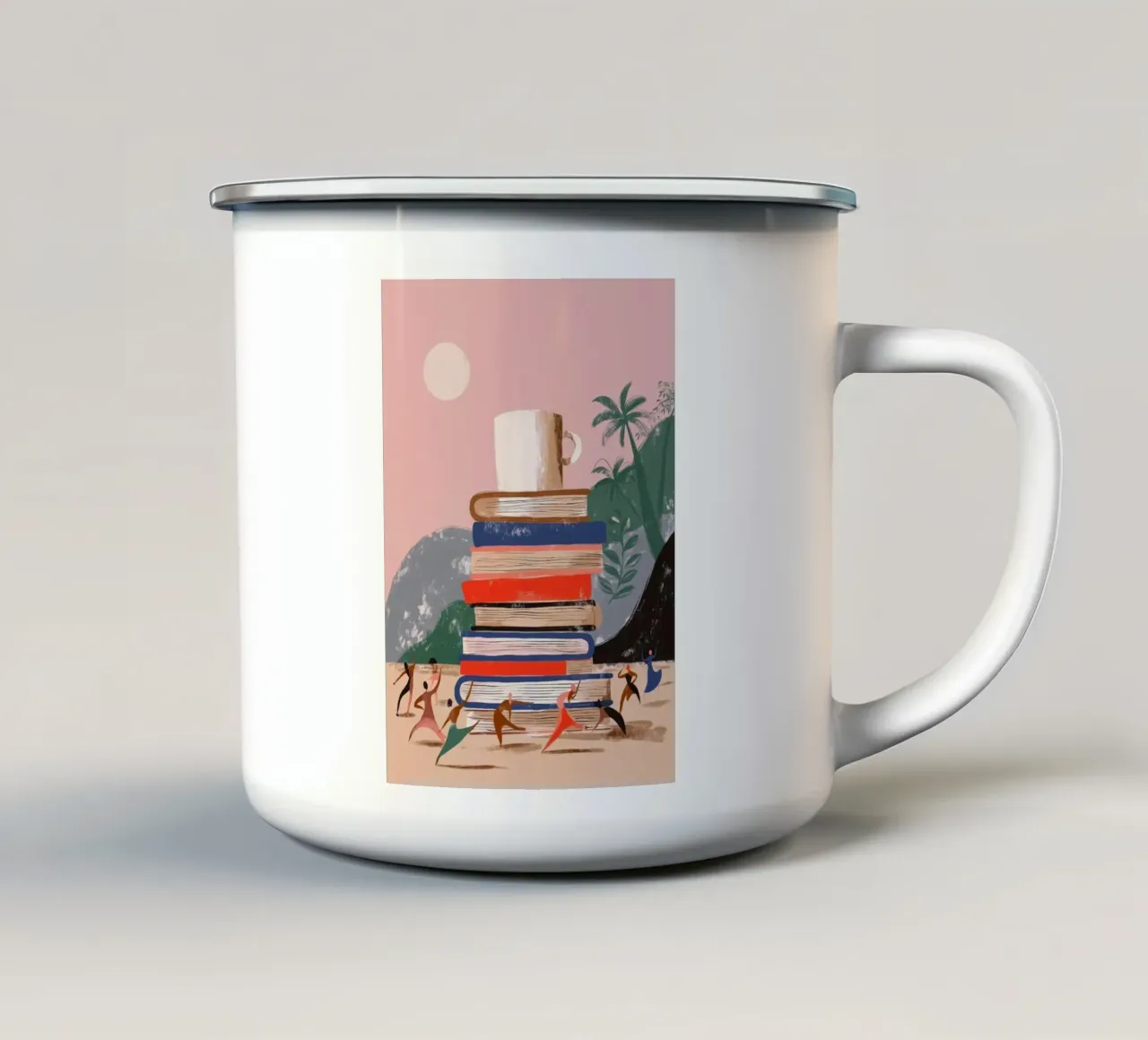 The Weight of Wonder tazza in smalto da Clara August
