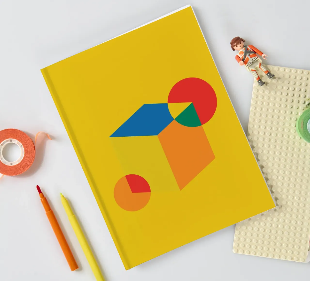 Bauhaus box block notebook by Family Bauhaus Art
