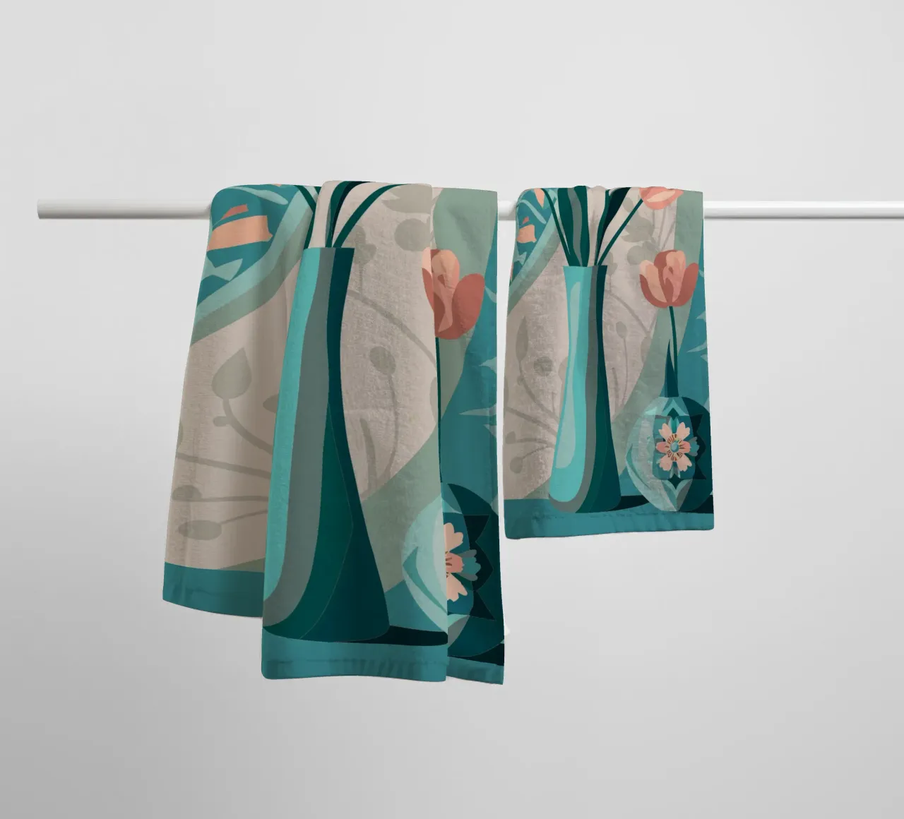 Vaso di fiori asciugamano da bagno da HAPPY SHOP