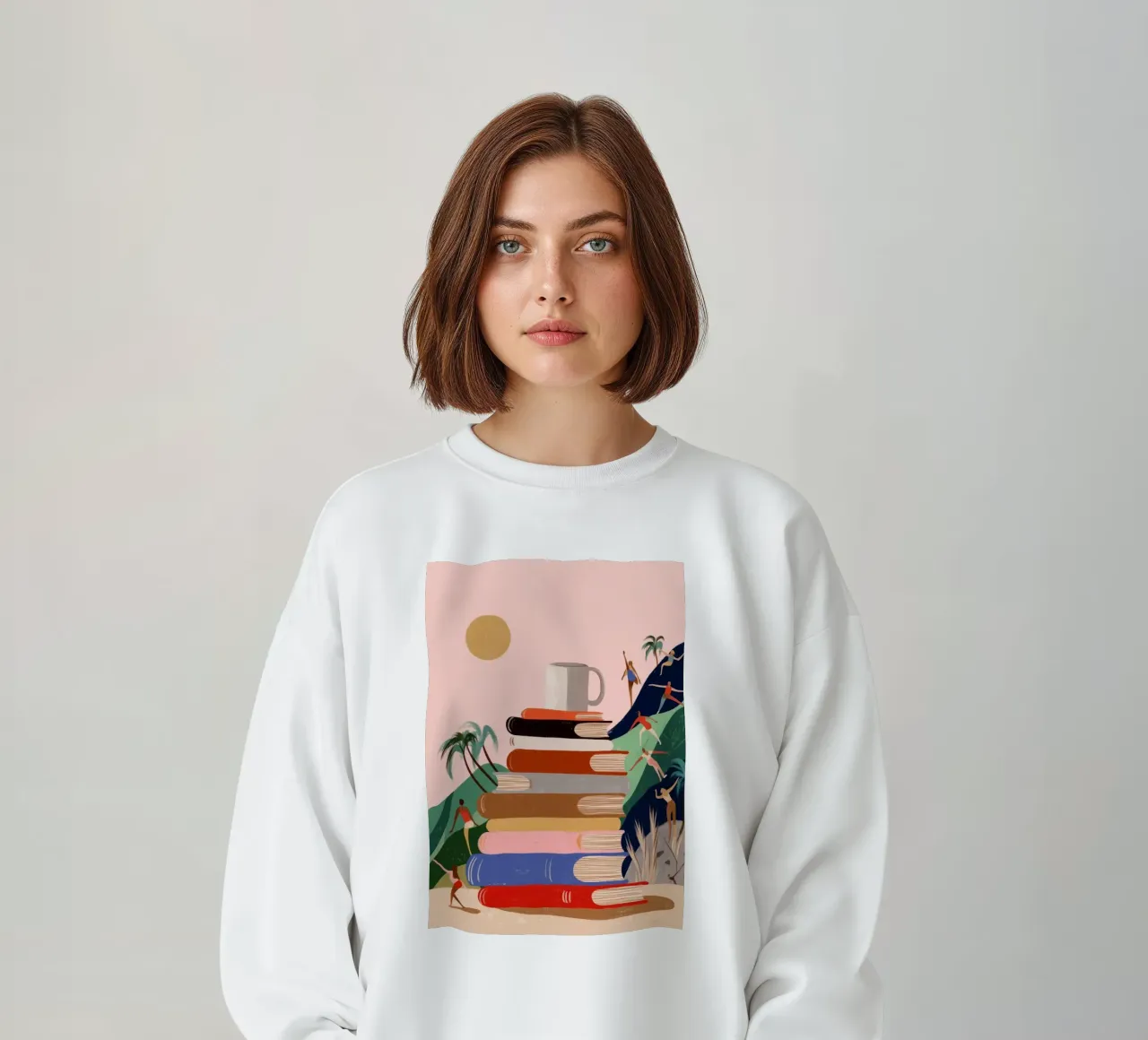Wanderlust and Adventures felpa da Clara August