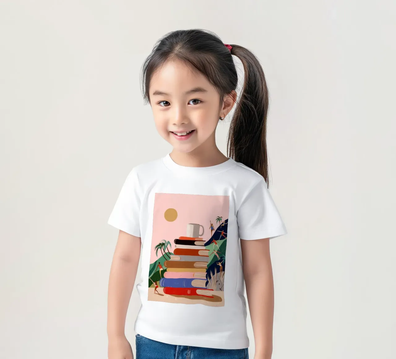 Wanderlust and Adventures kids t-shirt by Clara August