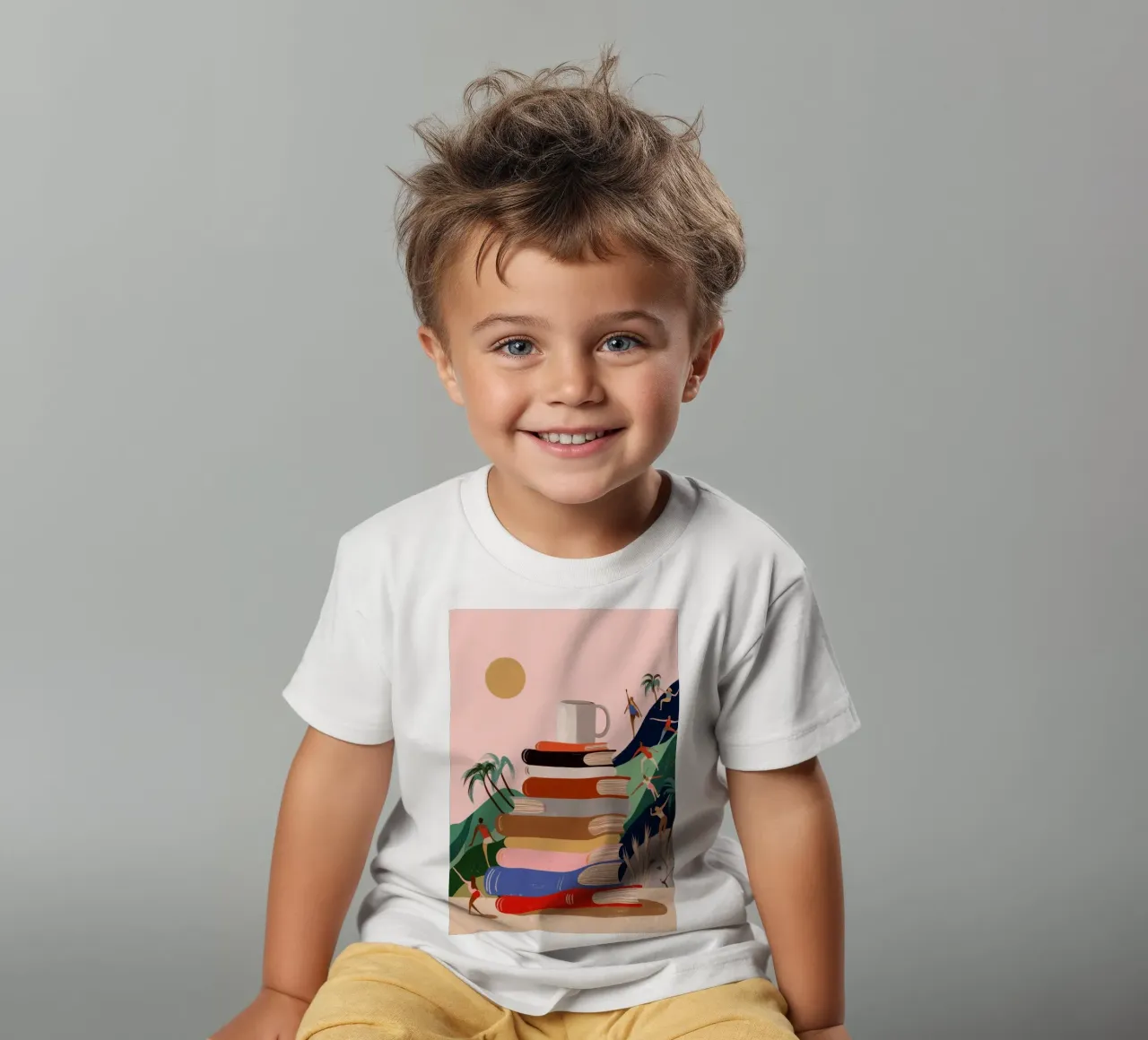 Wanderlust and Adventures kids t-shirt by Clara August