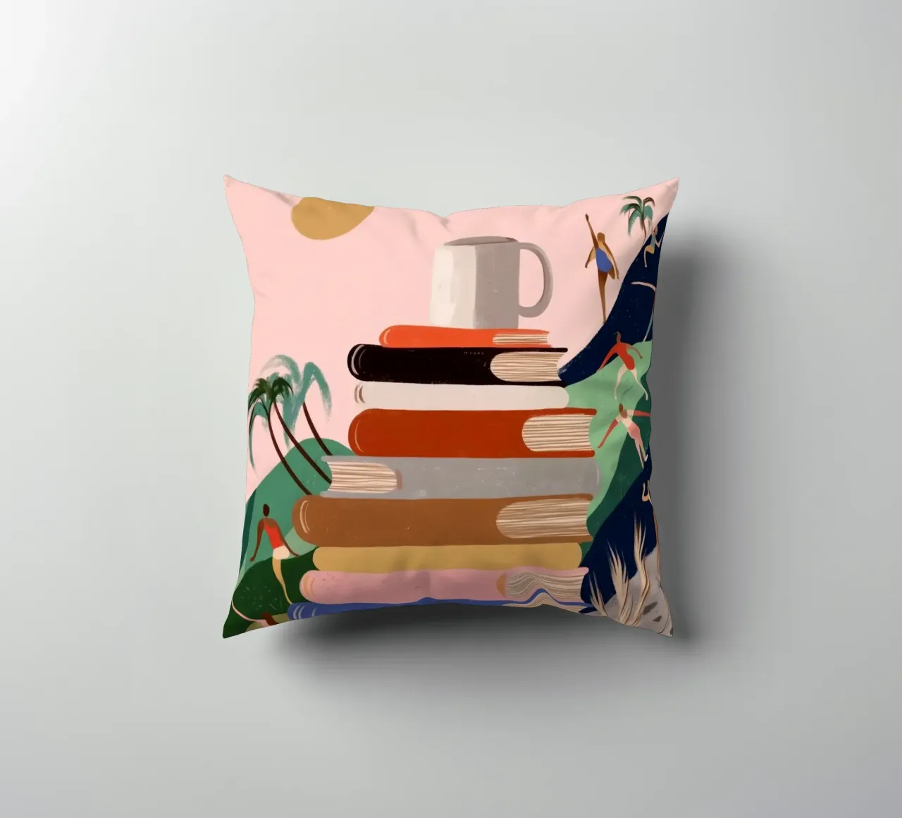 Wanderlust and Adventures cuscino da Clara August