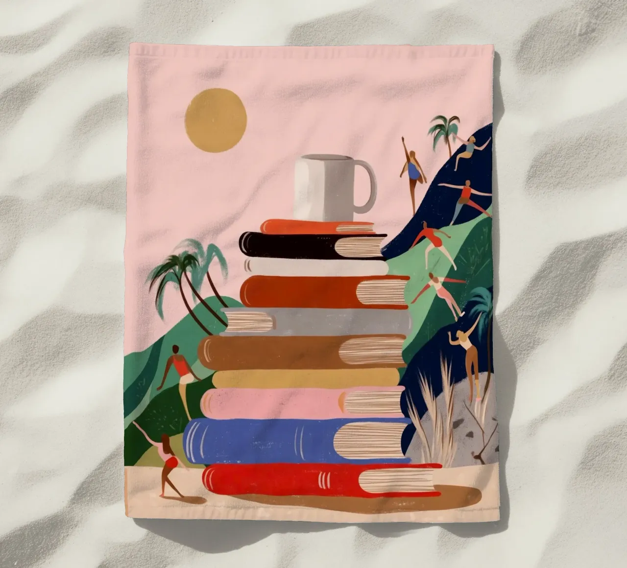 Wanderlust and Adventures telo mare da Clara August