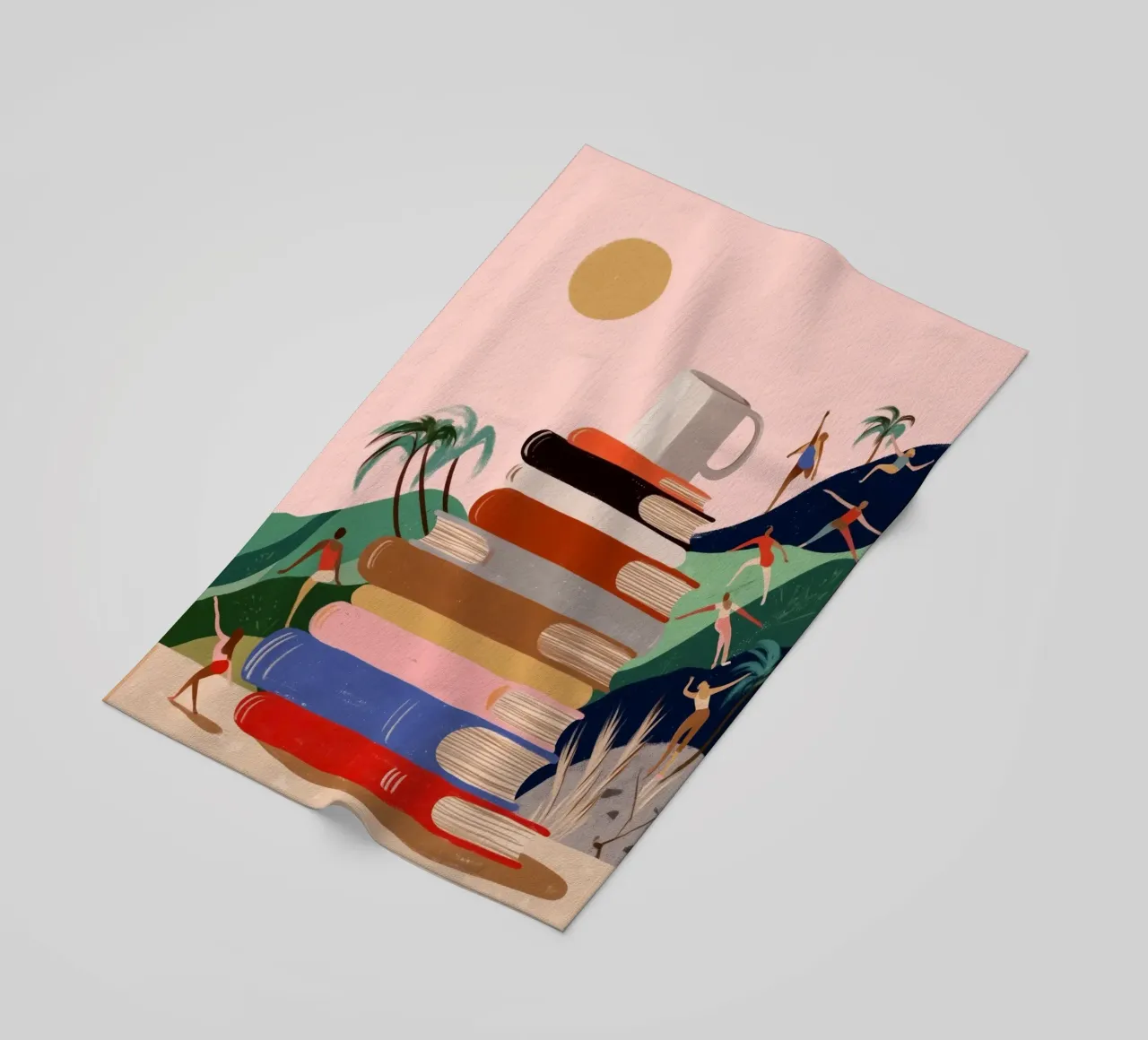 Wanderlust and Adventures telo mare da Clara August