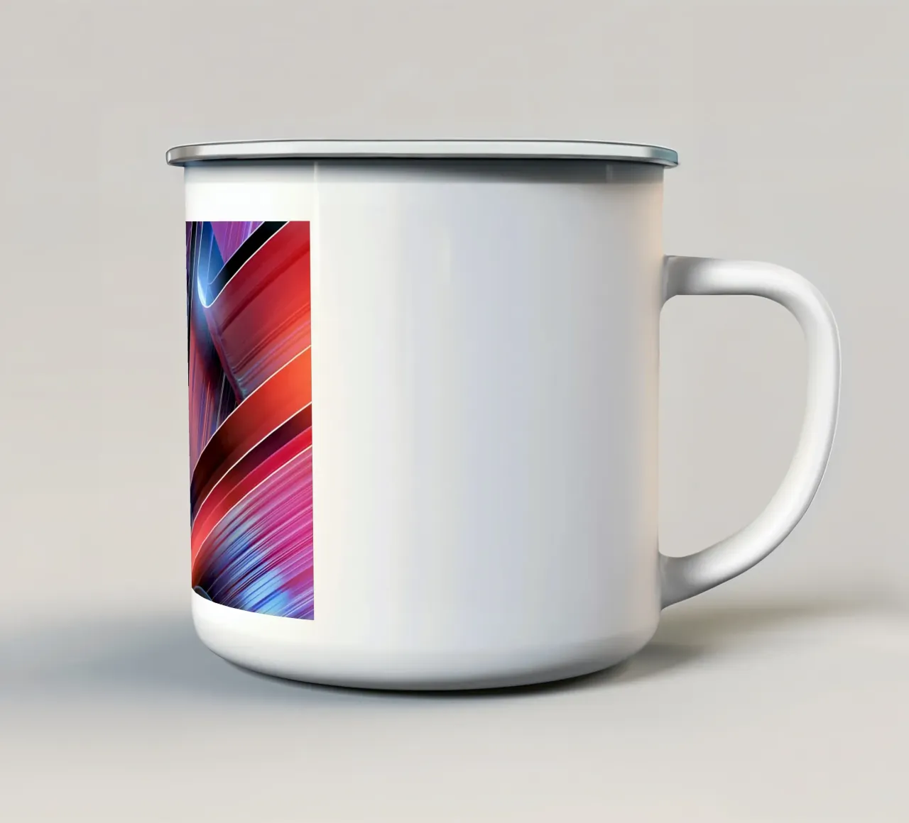 Wallpaper geometric tazza in smalto da Musadad Shop