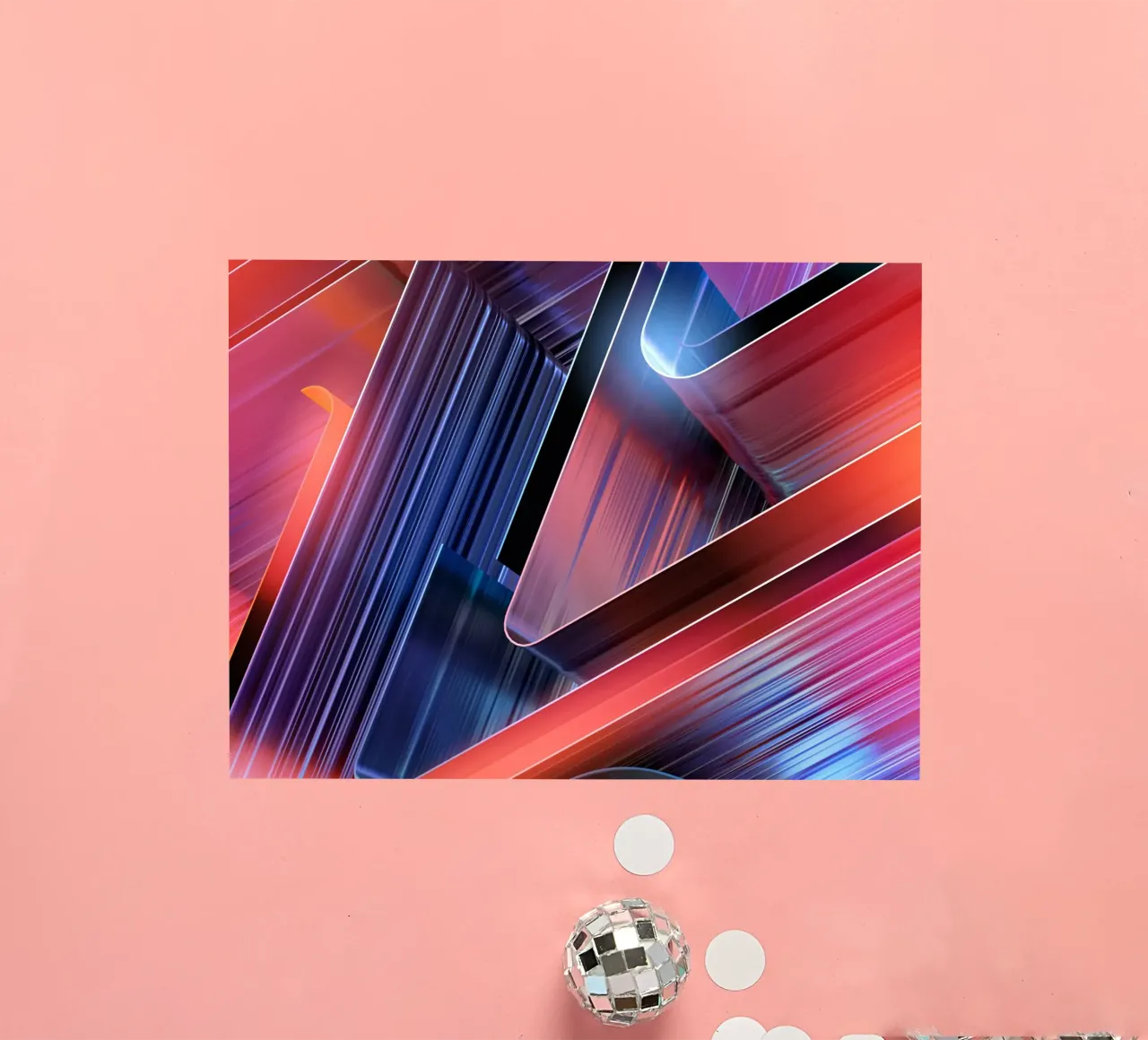 Wallpaper geometric sticker van Musadad Shop