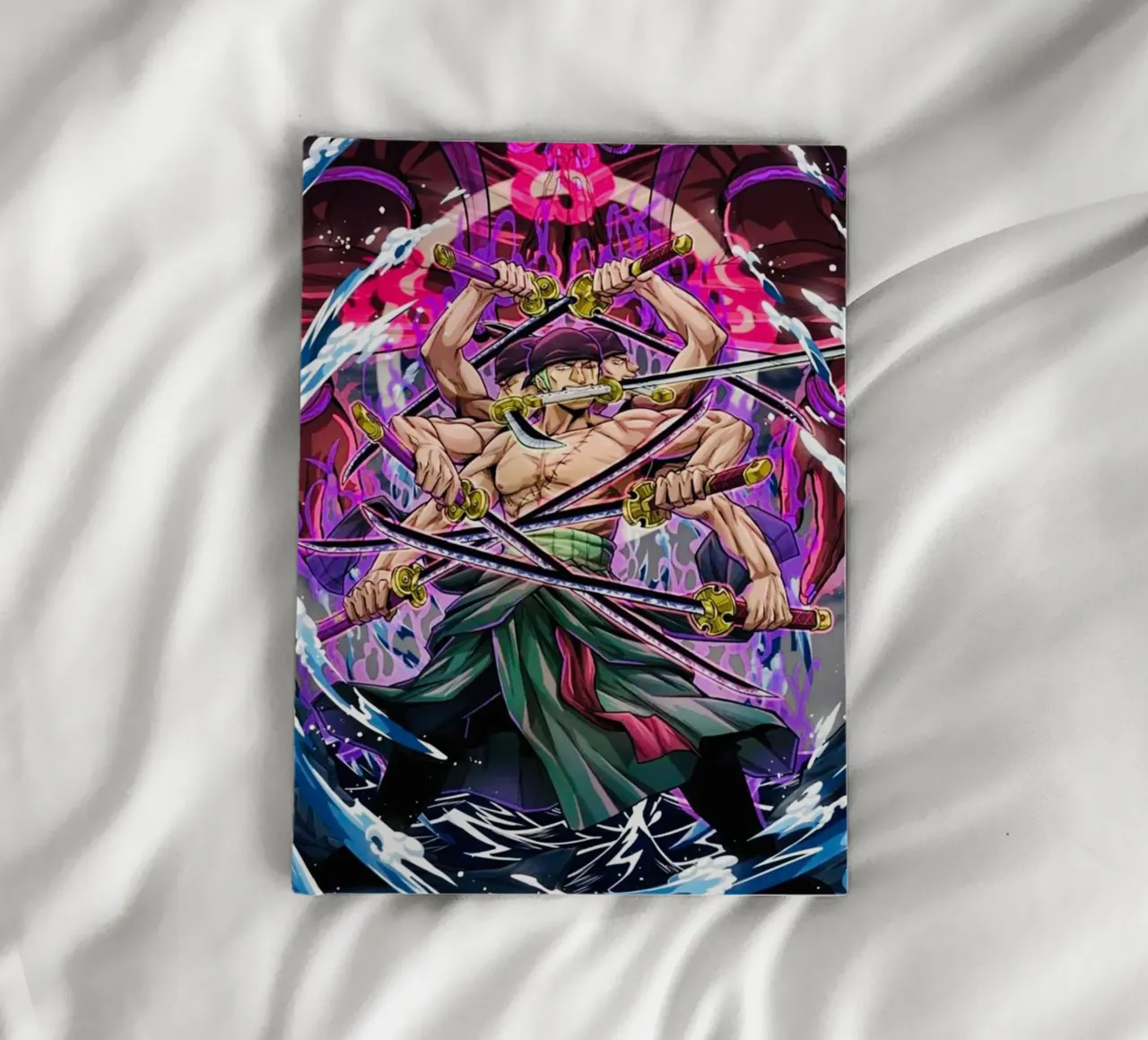 Roronoa Zoro One Piece notebook by Musadad Shop