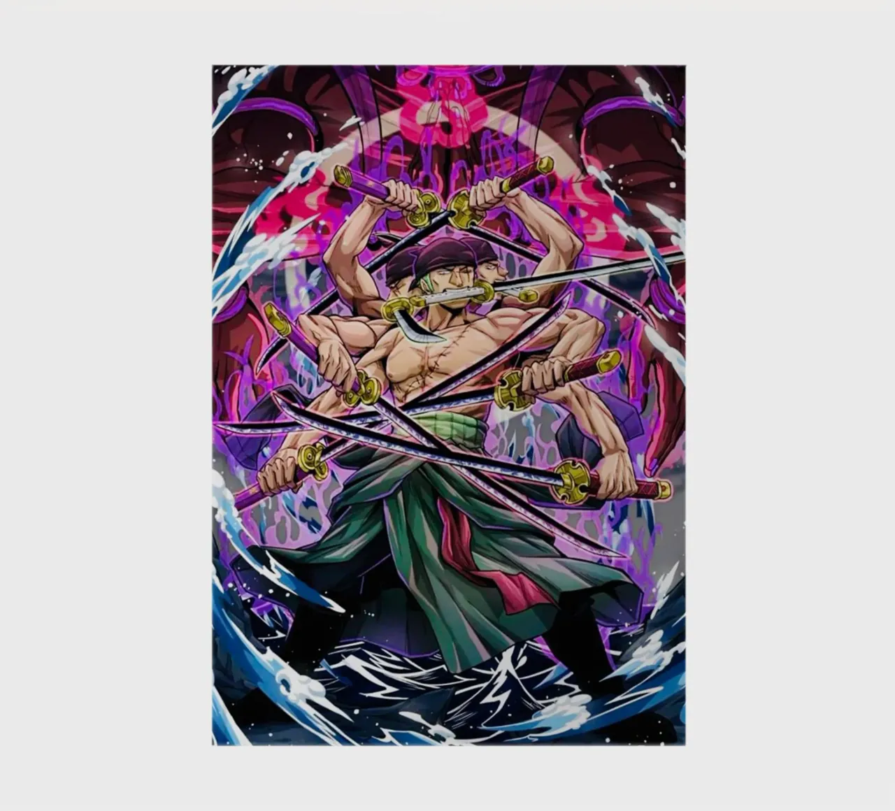 Roronoa Zoro One Piece notebook by Musadad Shop