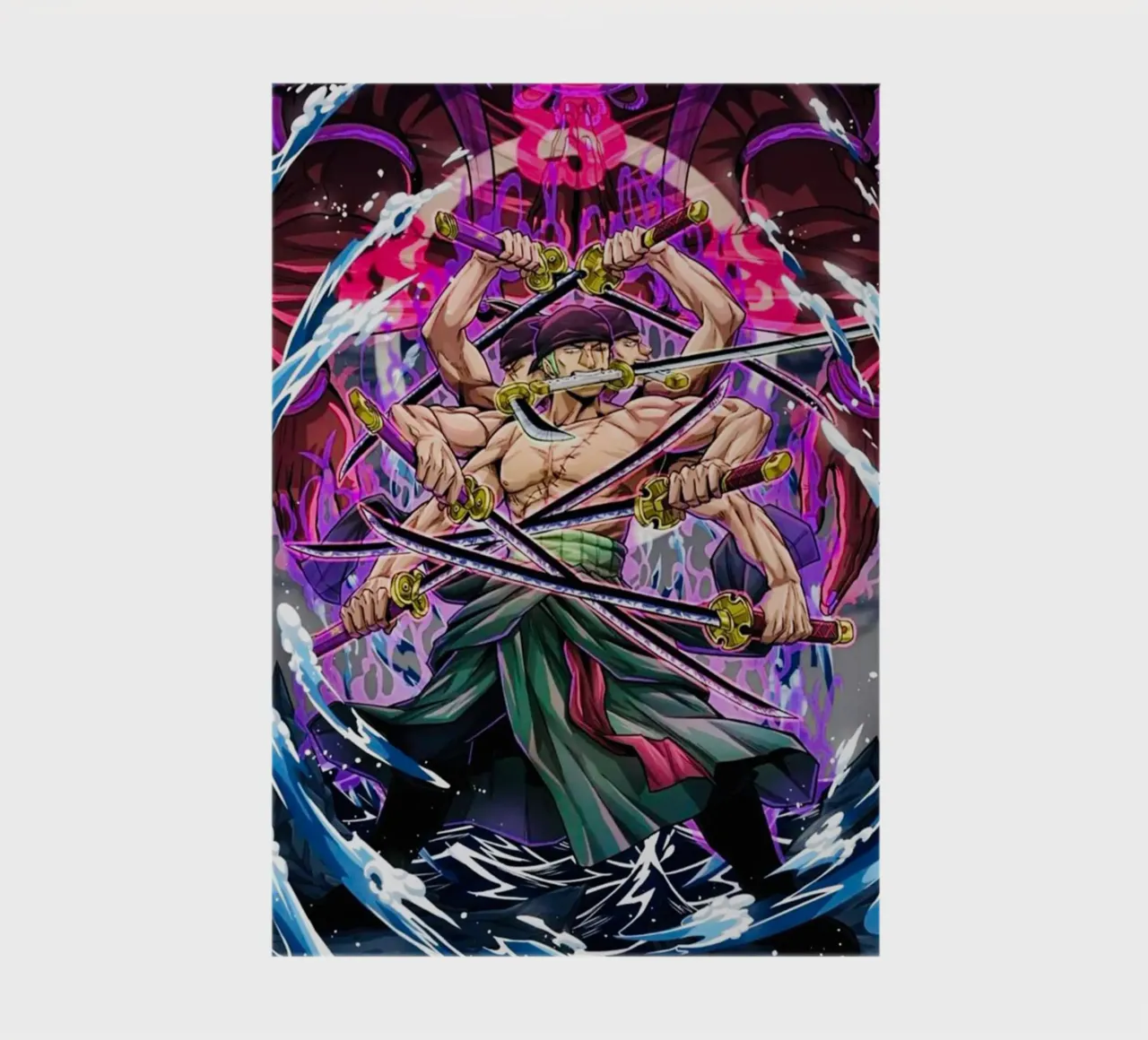 Roronoa Zoro One Piece notebook by Musadad Shop