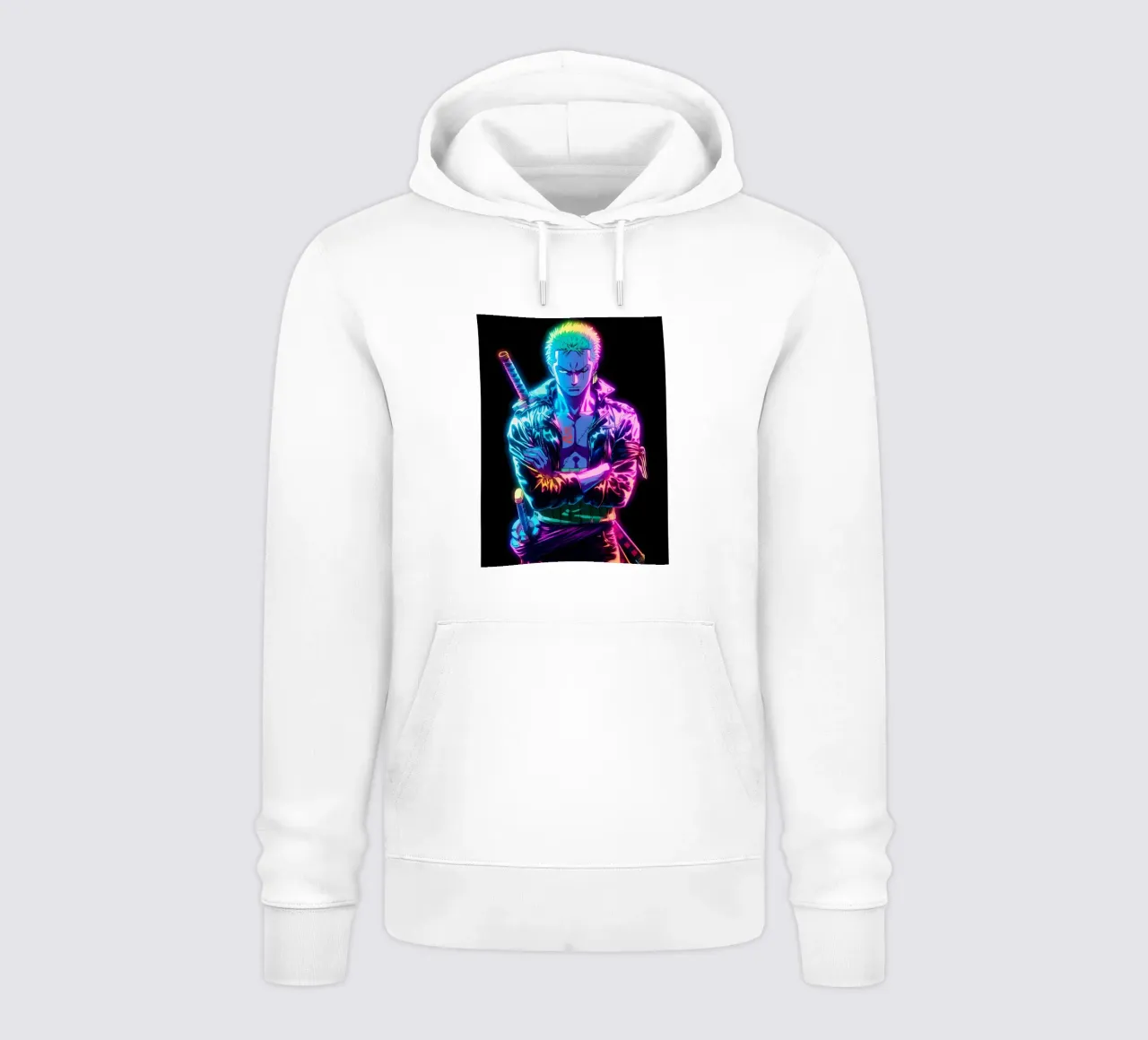 Zoro One Piece felpa con cappuccio da Musadad Shop