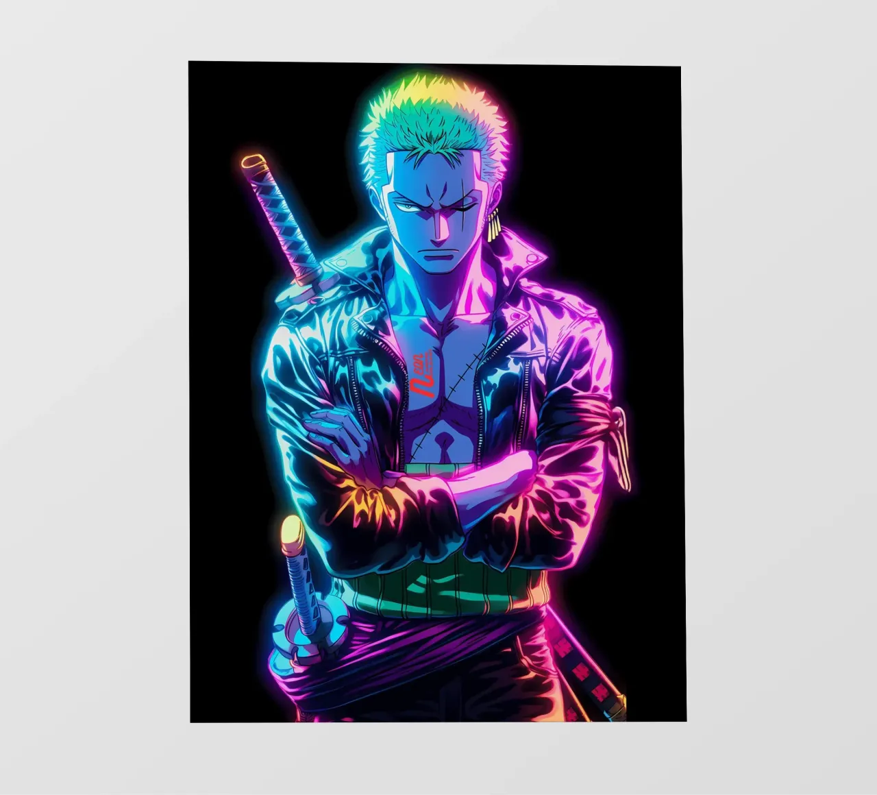 Zoro One Piece telo in pvc da Musadad Shop
