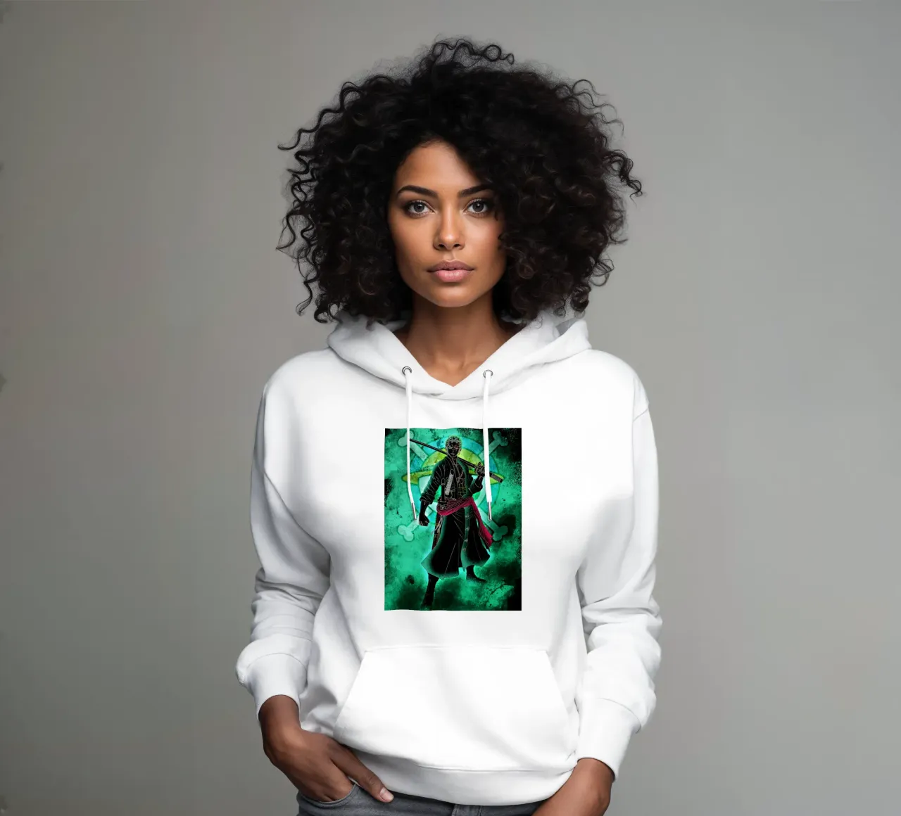Zoro felpa con cappuccio da Musadad Shop