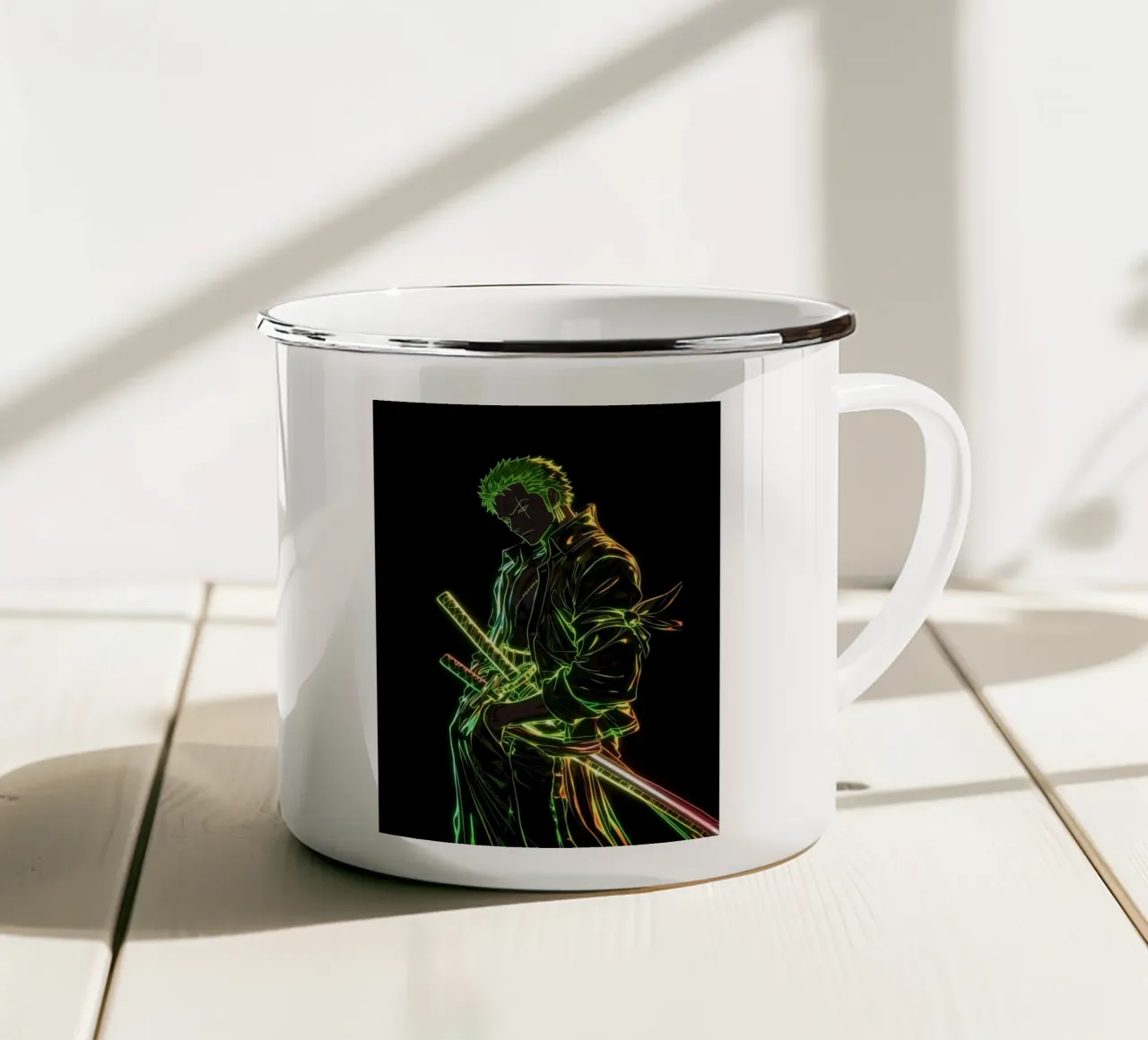 Roronoa Zoro emaille mok van Musadad Shop
