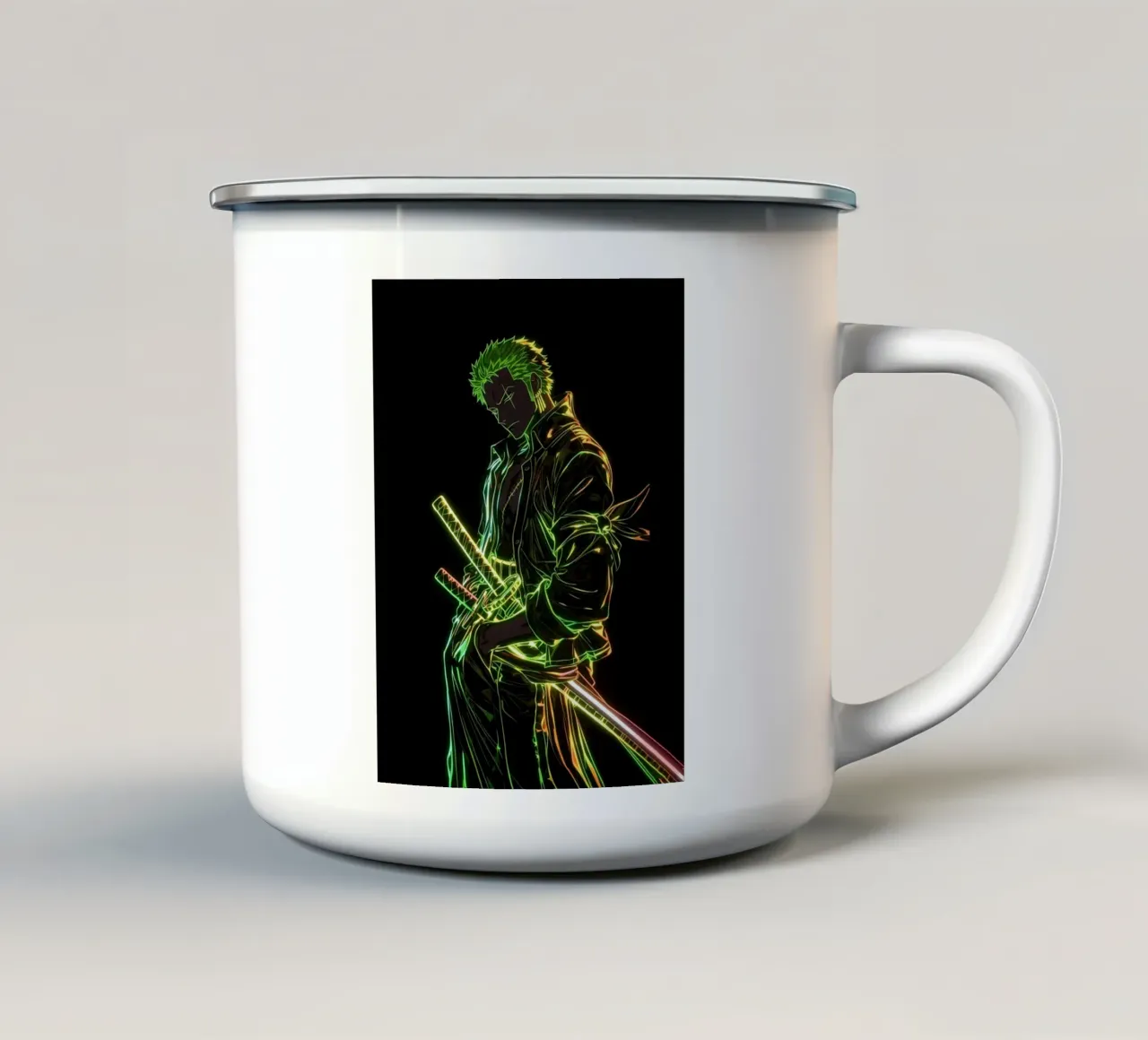Roronoa Zoro emaille mok van Musadad Shop