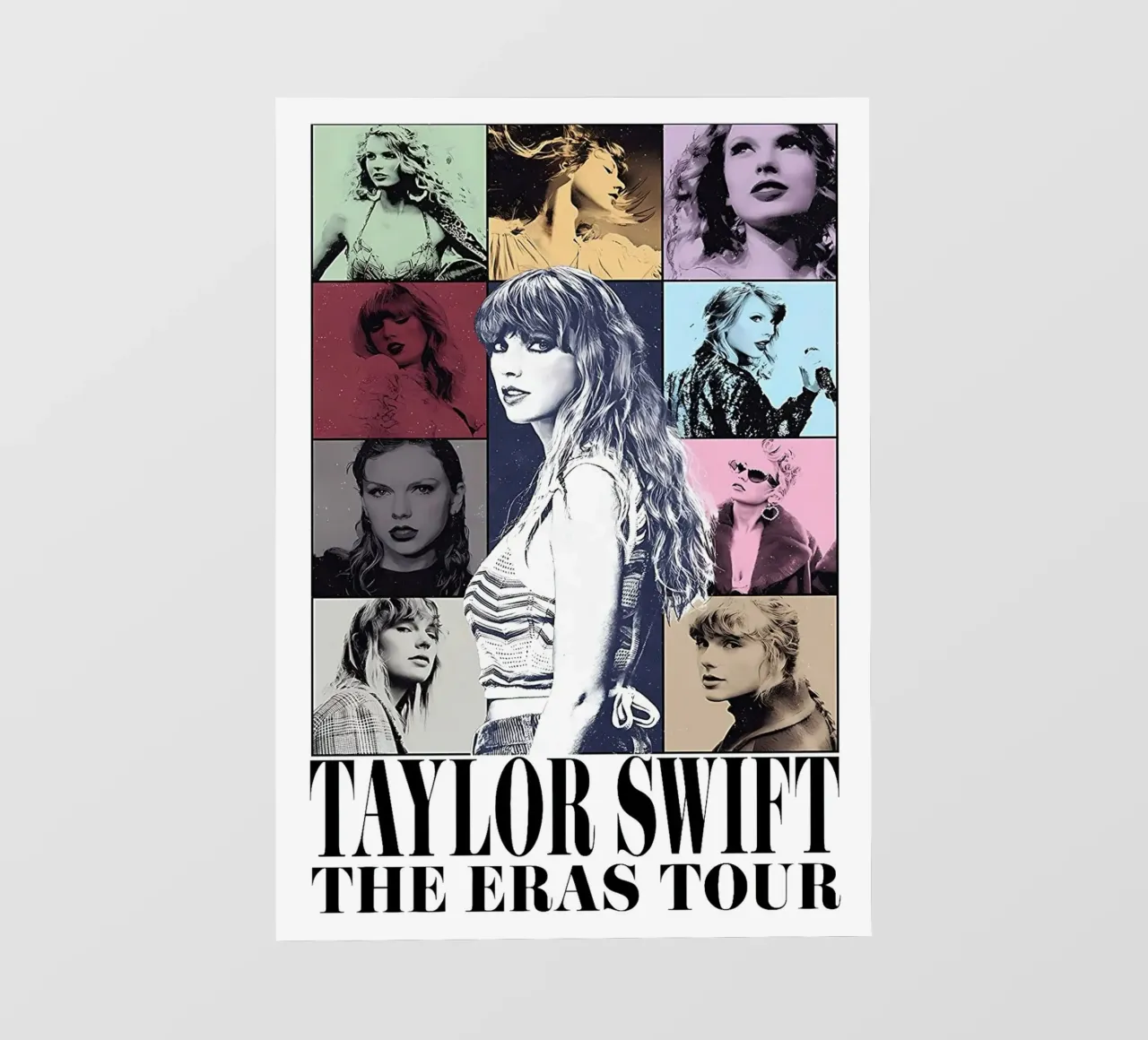Collage di Taylor Swift pellicola backlit da AudioLibrary