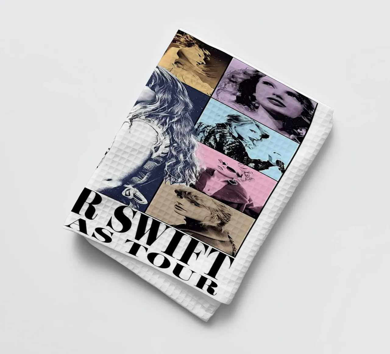 Collage di Taylor Swift canovaccio da cucina da AudioLibrary