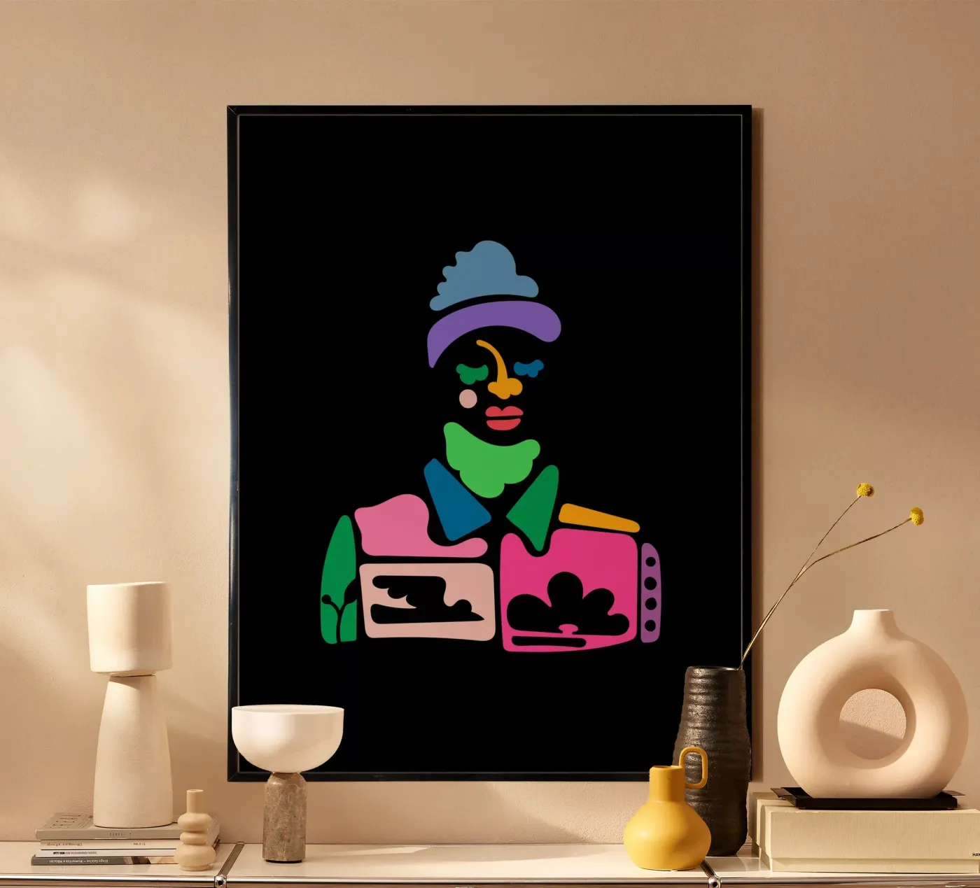 Barba verde Poster von Portraits