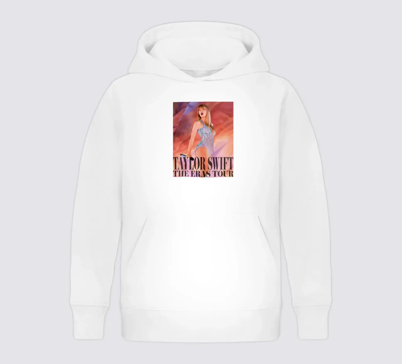 tour delle epoche swiftie felpa bambino con cappuccio da AudioLibrary